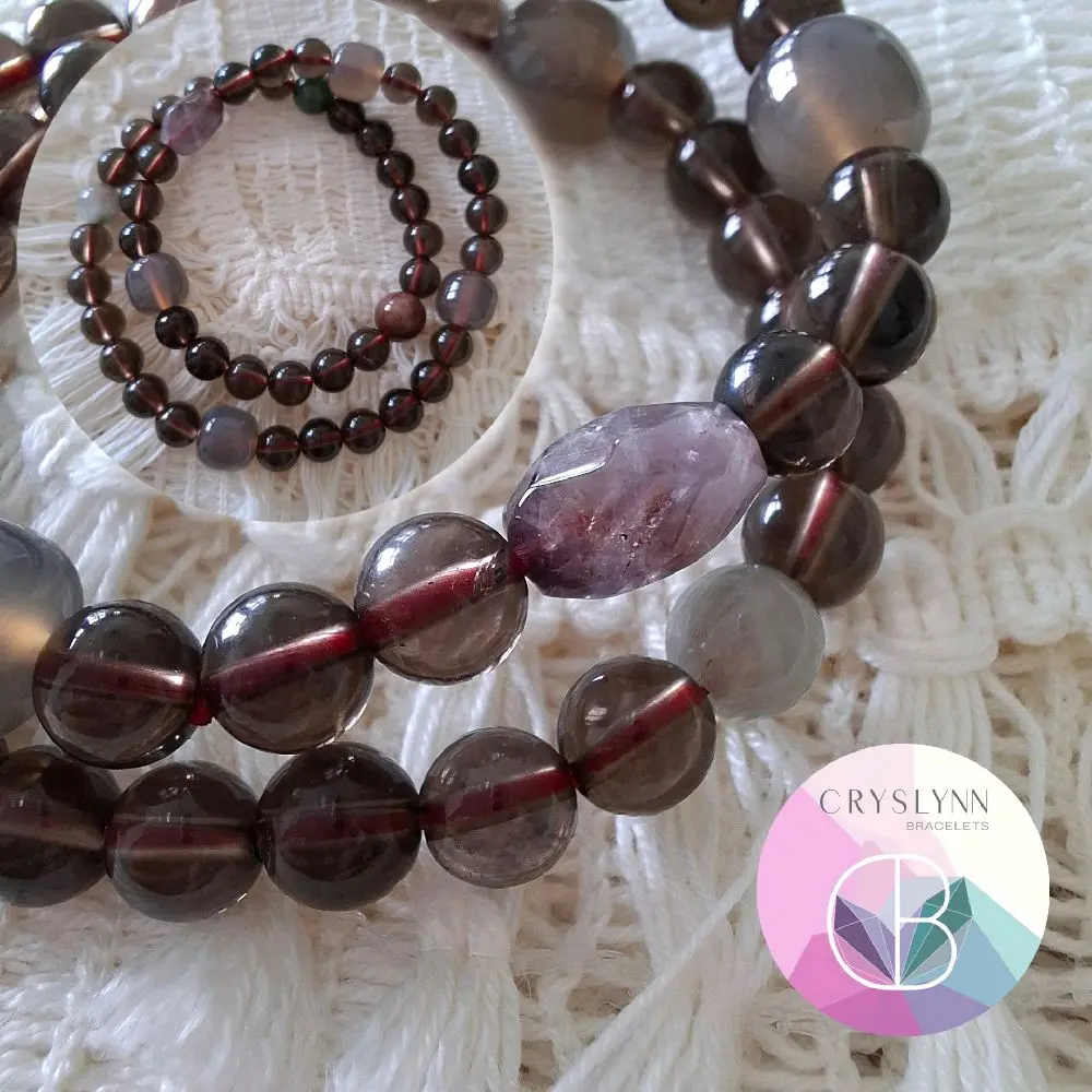 Double Knight Crystal Bracelet