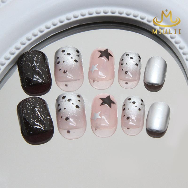 Product Introduction of MIULII Barbie Nails A1000 Kuku Palsu isi 24pcs 2