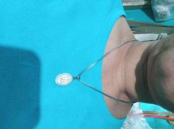 Product Review of JAGOSA - AYAT KURSI NECKLACE - Kalung Liontin Aksesoris Fashion Pria Wanita Tahan Air Anti Karat Berkualitas Dewasa Rantai Titanium from a** 0