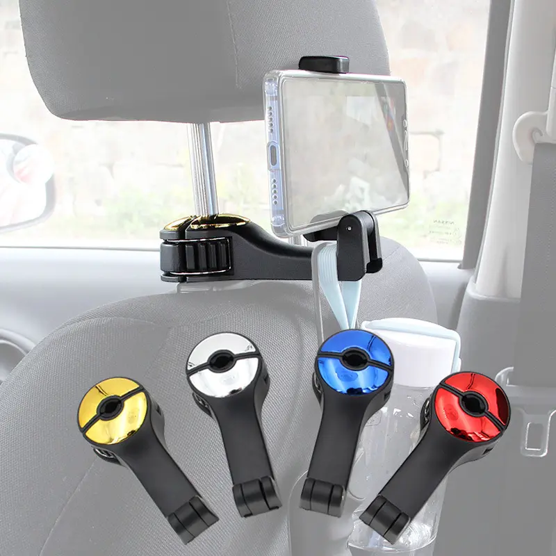 1pcs Lock hook phone holder, locking hook, personalized car mounted creative car interior automotive products-G02