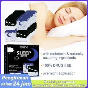 EELHOE sleep patch batu kecantikan melatonin kecotten berdahulu Sleep - Aiding Patch, Mengurangi Kesulitan Tidur, Kecemasan dan Kejengkelan, Meningkatkan Kualitas Tidur, Patch Tidur melatonin