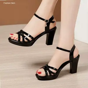 sandal heels wanita buatan indonesia sandal hak tahu gladiator | Hot Item