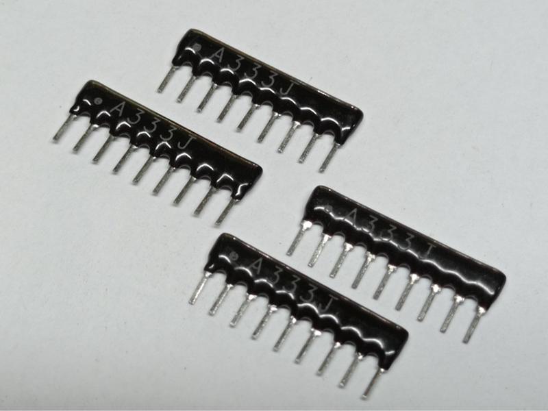 Resistor Network Rpack 33K 33 K 33 kilo 333 9 pin - Shop | Tokopedia