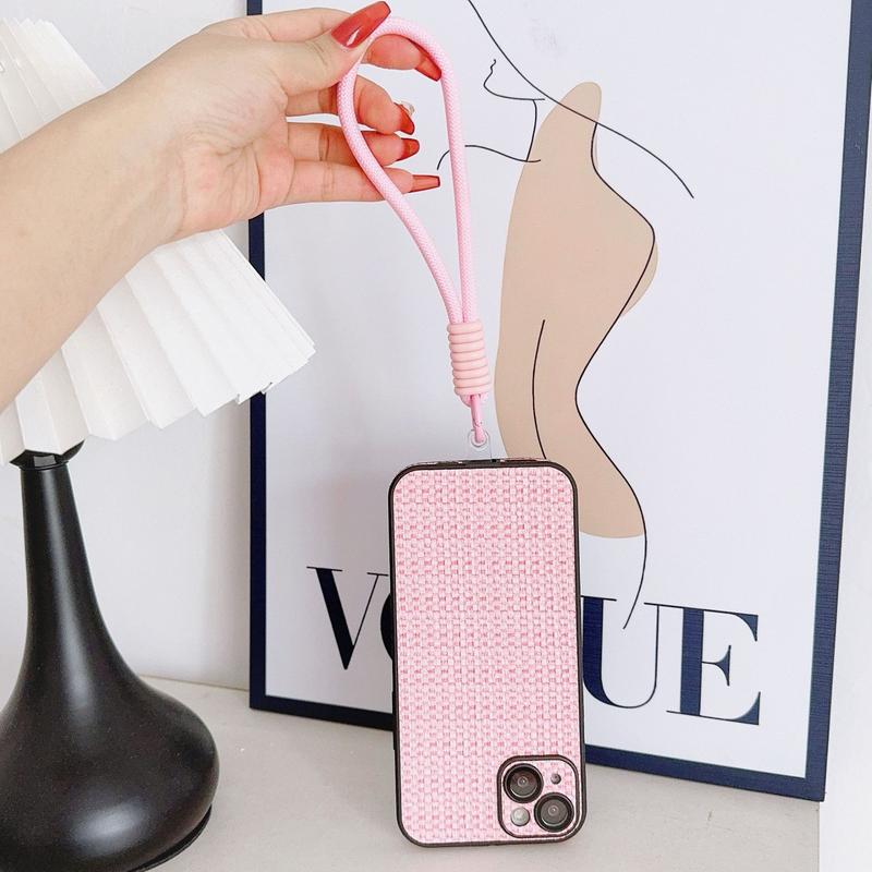 Drop-proof, braided, wrist strap, water bottle fan, silicone short rope, anti-loss water bottle speaker rope. Smartphone lanyard, anti-theft phone lanyard, phone case lanyard.
