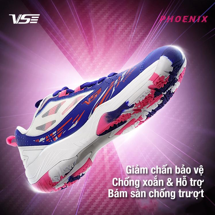  Giày Cầu Lông VENSON VS Phoenix Thoáng Khí Nhẹ Có Đệm Chống Trượt Bền Hấp Thụ Sốc Thích Hợp Để Tập Luyện Và Thể Thao Cho Nam Và Nữ Giày Pickleball 