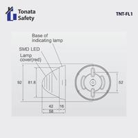 Gambar Fire Indicating Lamp Tonata / Fire Alarm Indicator dari Tonata Indonesia Kab. Tangerang 2 Tokopedia