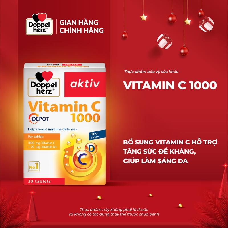  ID1 Thực phẩm bảo vệ sức khỏe VITAMIN C 1000 