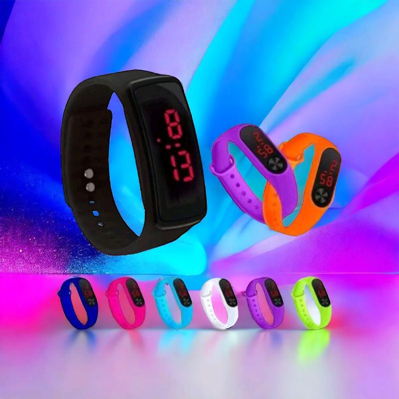 WBS Jam tangan digital pria dan wanita keren 3