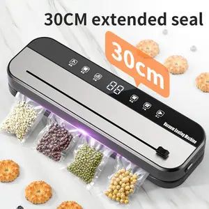 Vacuum Sealer Alat Vakum Makanan Vacum Sealer Machine Otomatis Basah Dan Kering Food Sealer Free 10 Kantong Vakum
