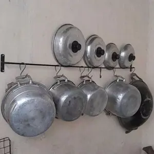 GANTUNGAN WAJAN dan tutup panci untuk dapur Besi 8 mm
