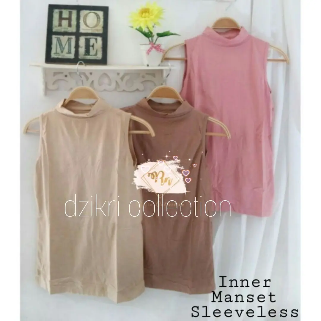Jumbo manset lekbong manset atasan tanpa lengan rayon premium Nyaman Lembut