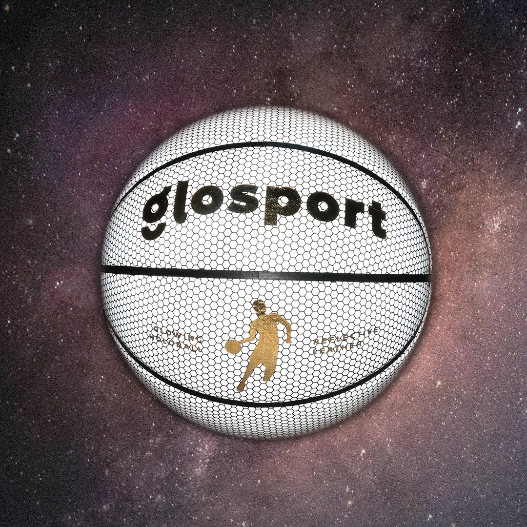 Glosport Basket Ball White Dust Size 7
