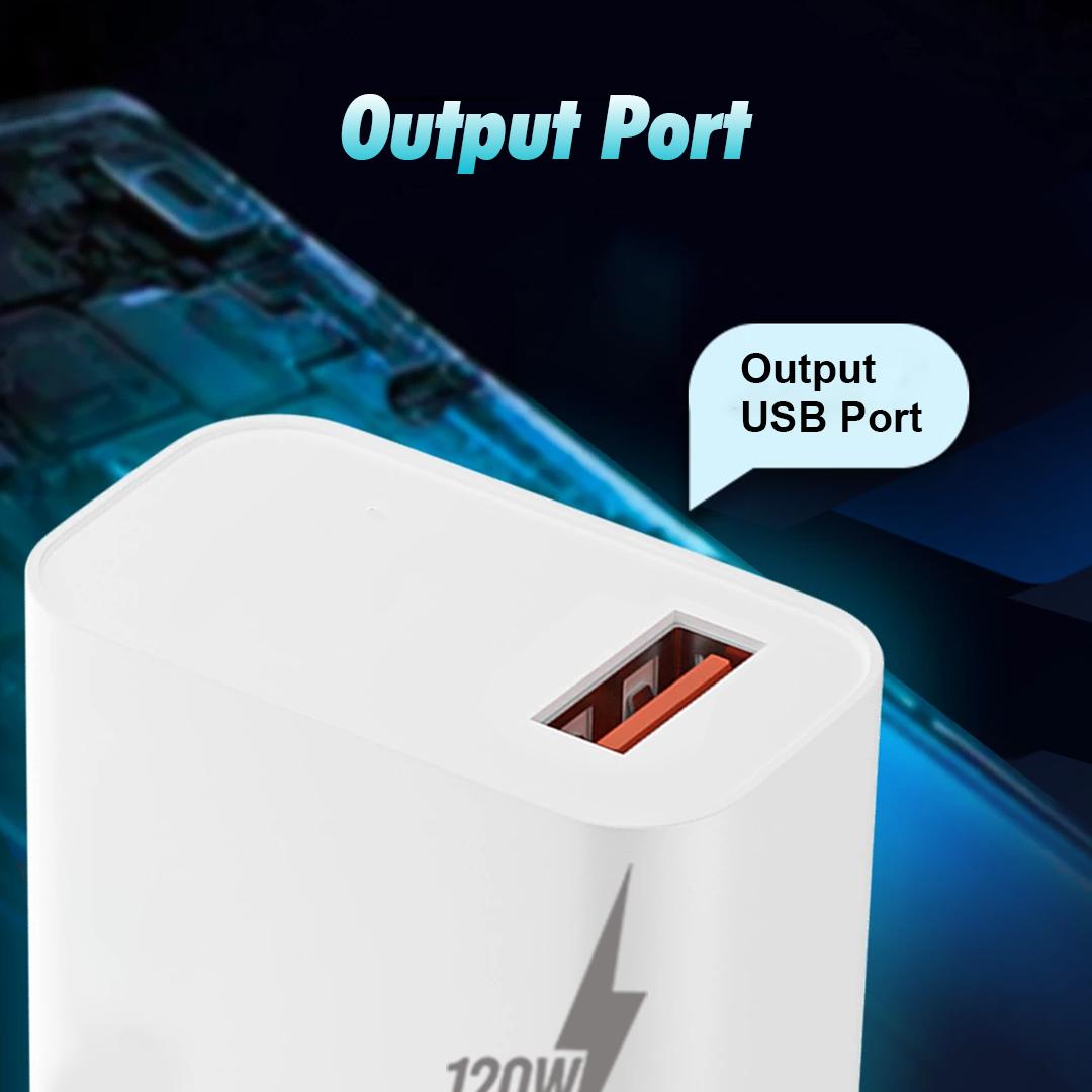 DingDong Charger Kepala Fast Charging 120W – Adaptor USB Type C