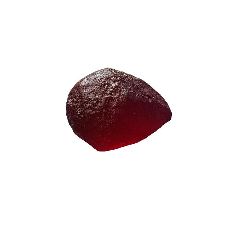 Batu akik meteor warna merah model tetes air 1