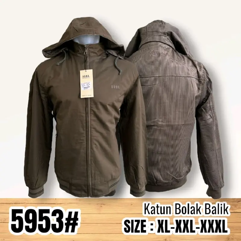 jaket import / jaket pria dewasa / jaket pria katun import / jaket katun pria terbaru 2023 Katun Musim dingin Polos Motif Lembut Kain Hijau Coklat Tebal Panjang Zipper Nyaman Abu Muda Keren Casual Kancing Cowok Kerja Distro Baju 4