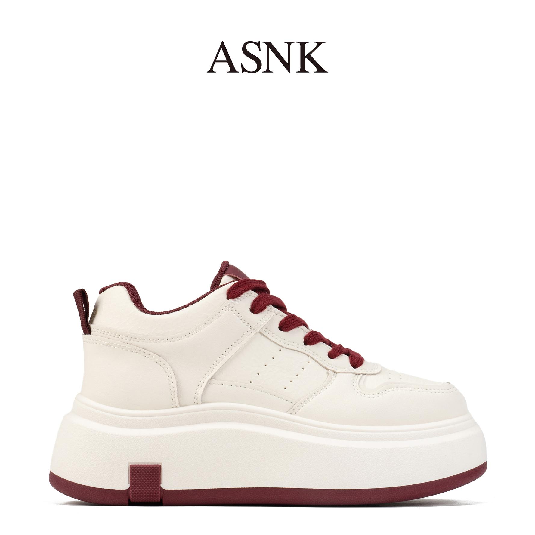 ASNK SEPATU PUTIH WANITA MID KOREAN CASUAL SHOES HG-6117