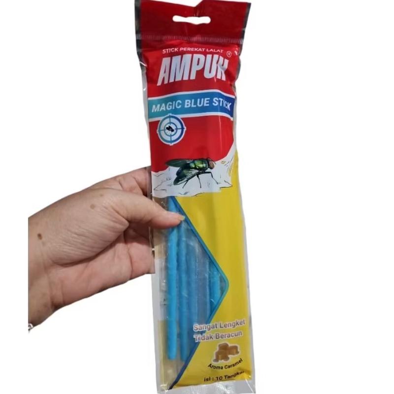STIK LALAT 10 pc + dudukan stik  - pembasmi serangga 2