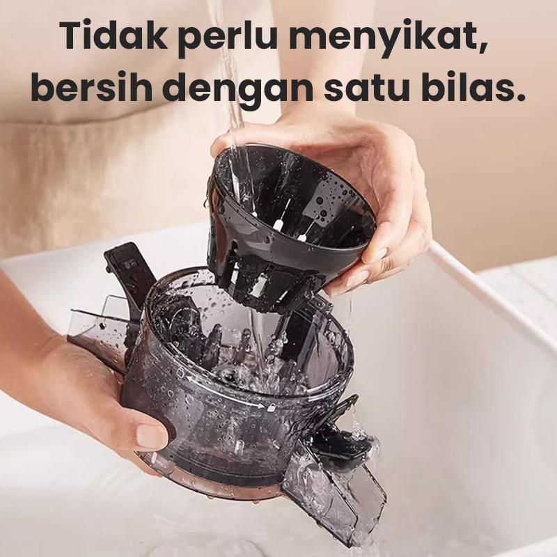 Mecoo Aesthetic Slow Juicer Extra Big Mouth Pengektrak Buah 6