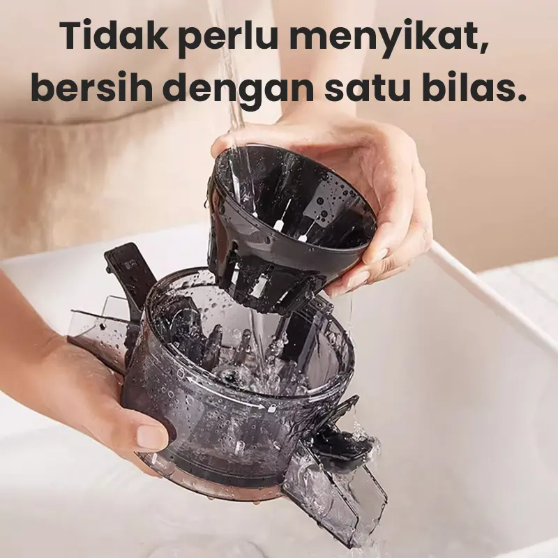Mecoo Aesthetic Slow Juicer Extra Big Mouth Pengektrak Buah 5