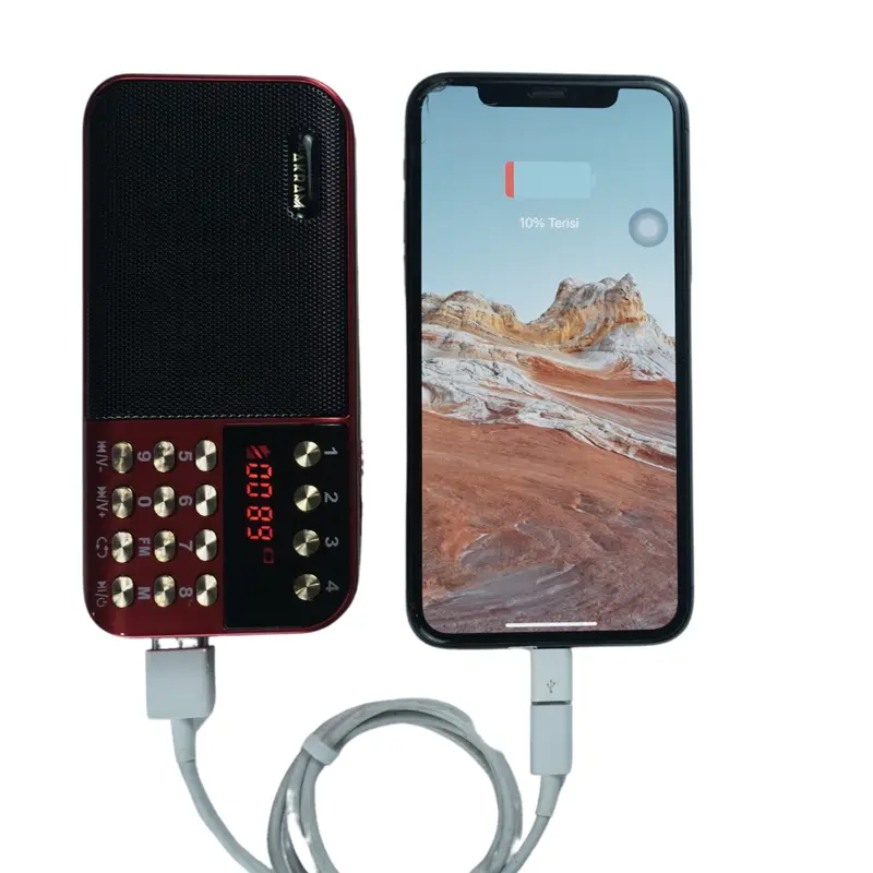 AL-AKRAM Speaker Murottal Putih Qur'an Traveller Powerbank Speaker Qur'an Speaker Traveller 18000Mah 4