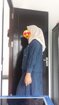 Product Review of CLARA One Set Wanita Payet Mewah Linen Setelan Atasan Rok Kekinian from C**👸 1