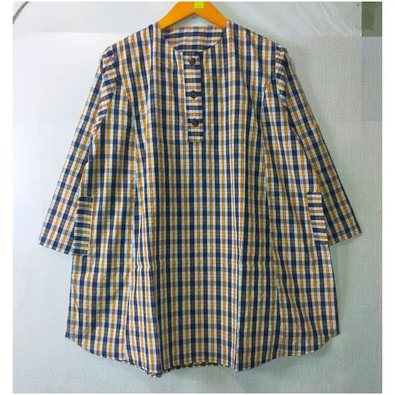 Atasan Tunik Wanita Lengan Panjang / Pakaian Jumbo Size 5L LD 130  Kotak Busui 0
