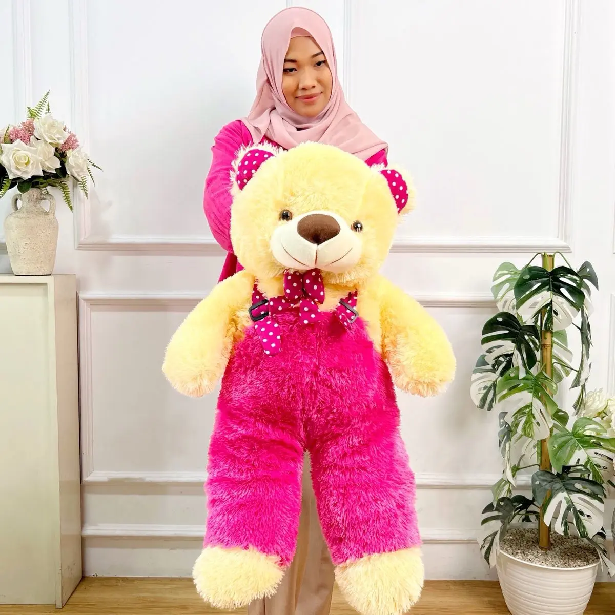032 Boneka Beruang Jojon XL 70cm Boneka Murah Free Bungkus Kado dan Ucapan