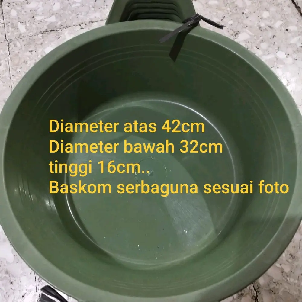 Baskom kuping karet, ( Paso) bangunan harga per/ lusin