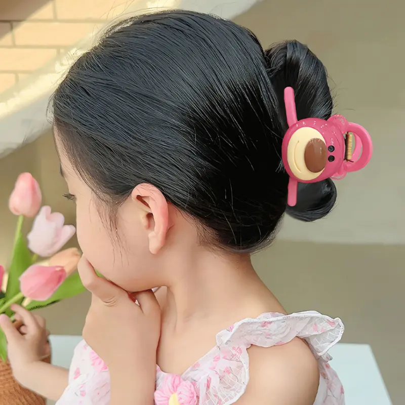 Jepit Rambut Karakter Sanrio Untuk Anak Perempuan / Hairpin Aksesoris Rambut Lucu / Jepit Rambut Lotso / Jepit Rambut Sanrio Fashion 1