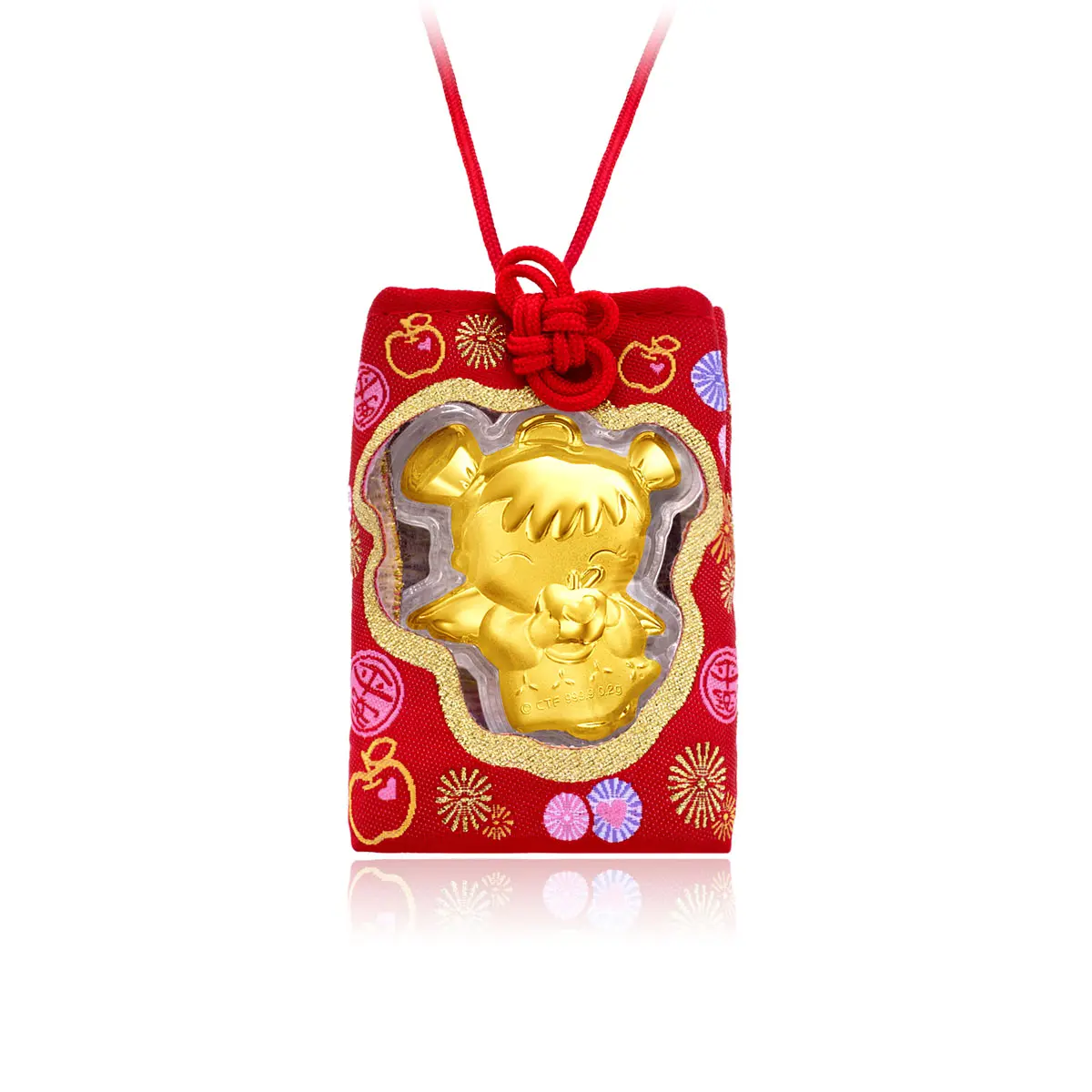 CHOW TAI FOOK Bao Bao Family Collection 999 Pure Gold Coin - Peace R25987