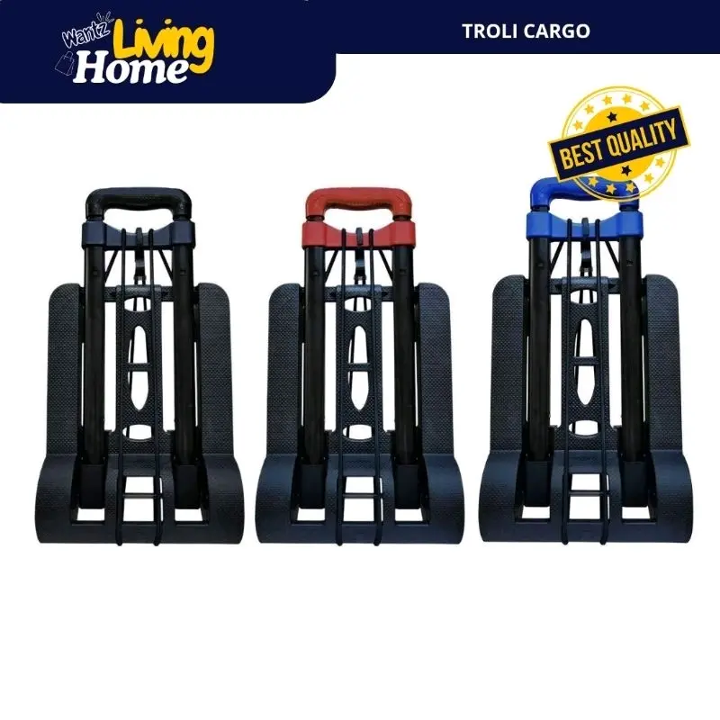 TROLI CARGO | TROLI LIPAT MULTIFUNGSI ORIGINAL PRODUK KEKUATAN SAMPAI DENGAN 150KG