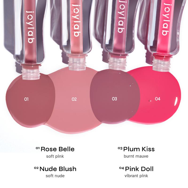 JOYLAB - Get Gloss 3ml | Lip Tint Super Glazed Lightweight for Shiny Moisturizing Glossy Lips 3