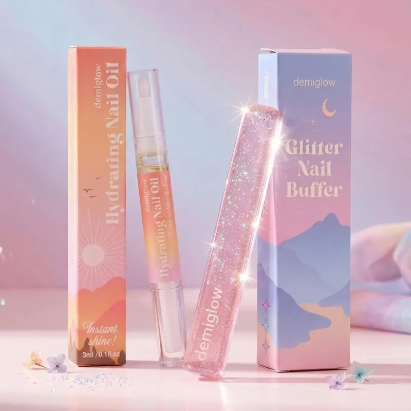 Nail Buffer And Oil Set