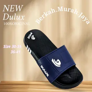 Sandal Slop Anak Dulux 565B-565C Model Trend Kekinian Nyaman Ringan Karet Eva Premium Size 30-41 Fashion