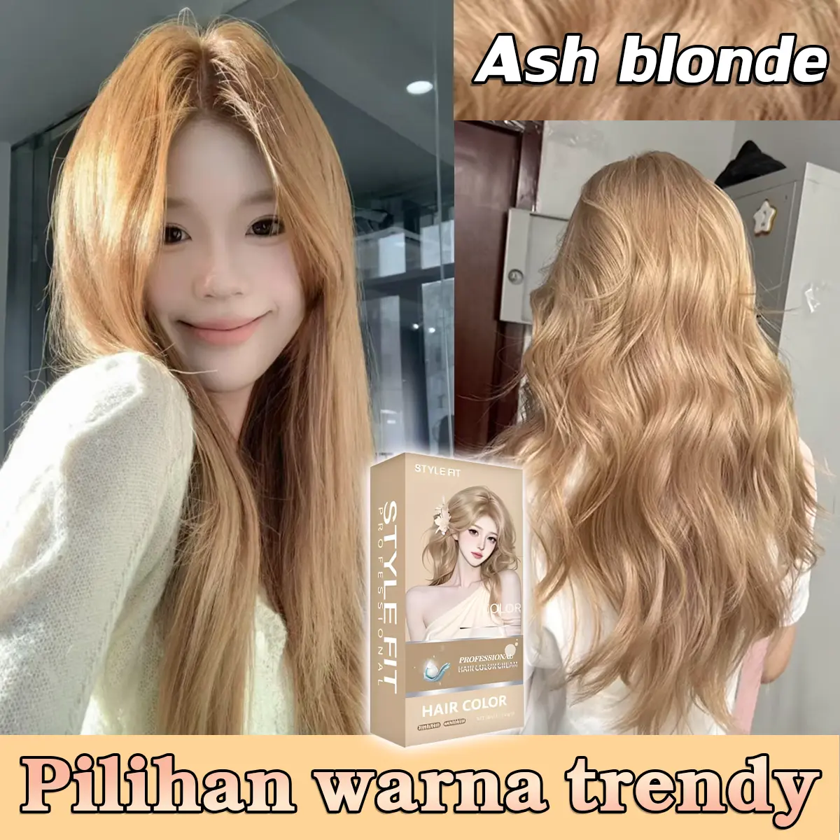Ash blonde（Warna princess/ST30）