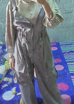 Product Review of HL Cargo Jumpsuit Cargo- Overall Katun Baju Kodok Kantong Cargo Realpict from N**a 0