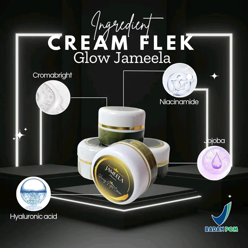 CREAM FLEK JAMEELA BPOM KRIM KHUSUS FLEK Mencerahkan 1