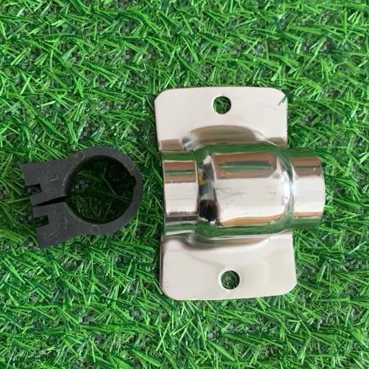 Ốp kẹp khóa cửa thùng chữ D ( inox 430)