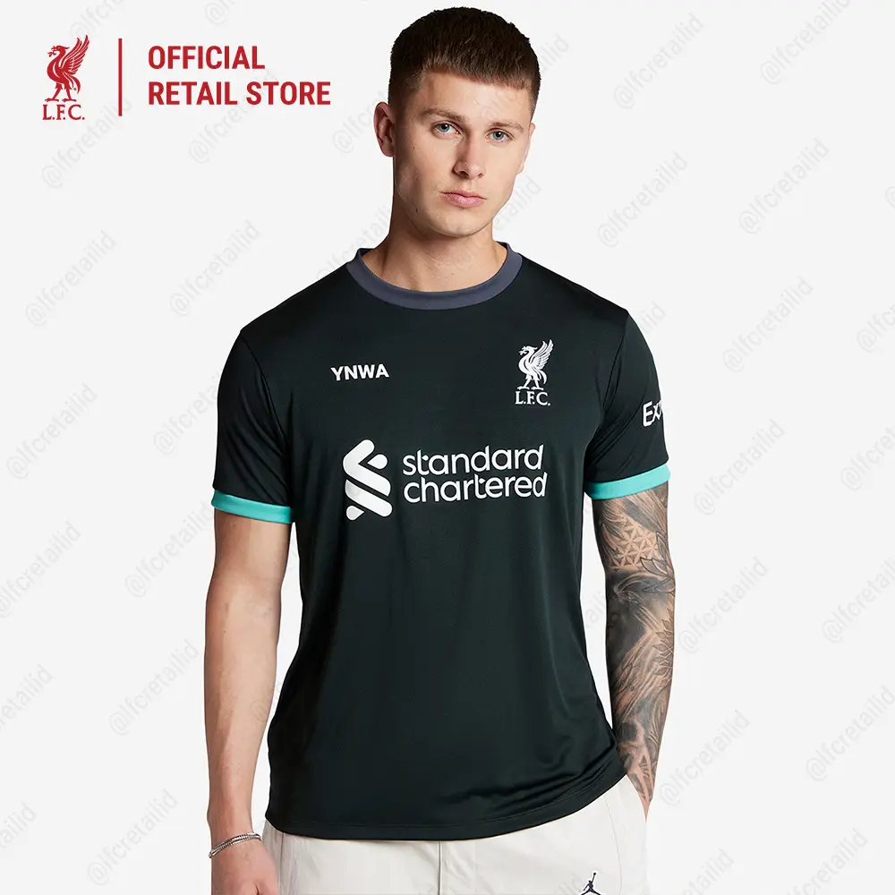 Liverpool FC 24/25 Supporter Jersey Away Night Forest - Official LFC Jersey Original
