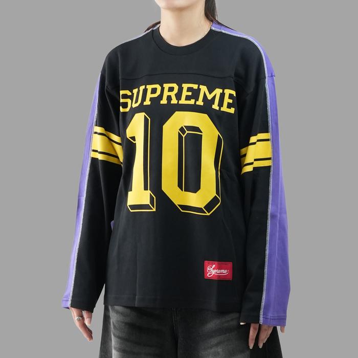 Promo Supreme Split L/S Football Top Black FW25 (100% Authentic