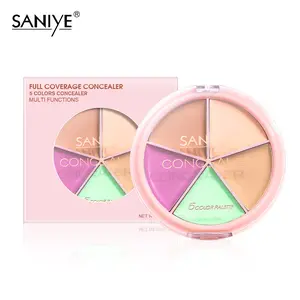 Saniye R1179 Concealer Makeup High Coverage 5 Colors Multi Functions