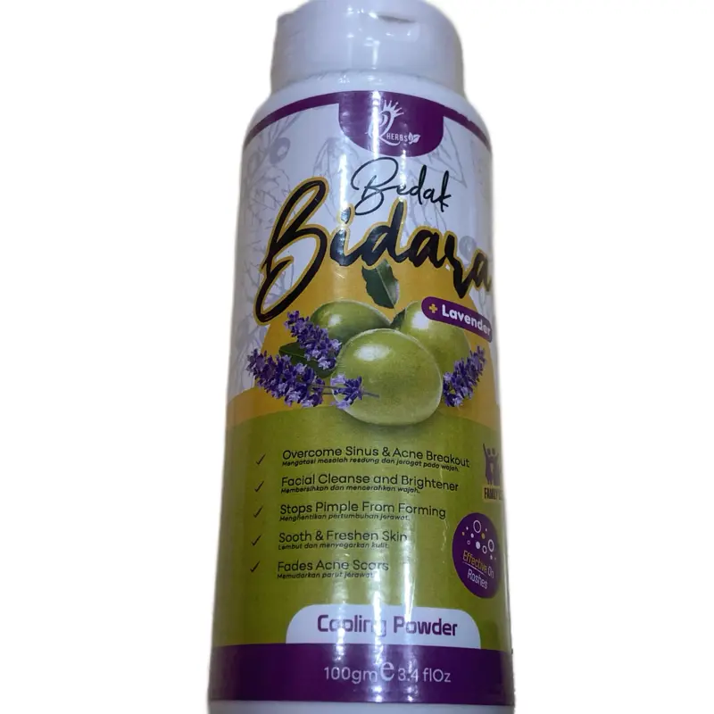 BEDAK BIDARA LAVENDER Powder Body Care