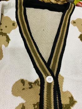Product Review of teddy bear cardigan knit rajut good quality from T**a 2