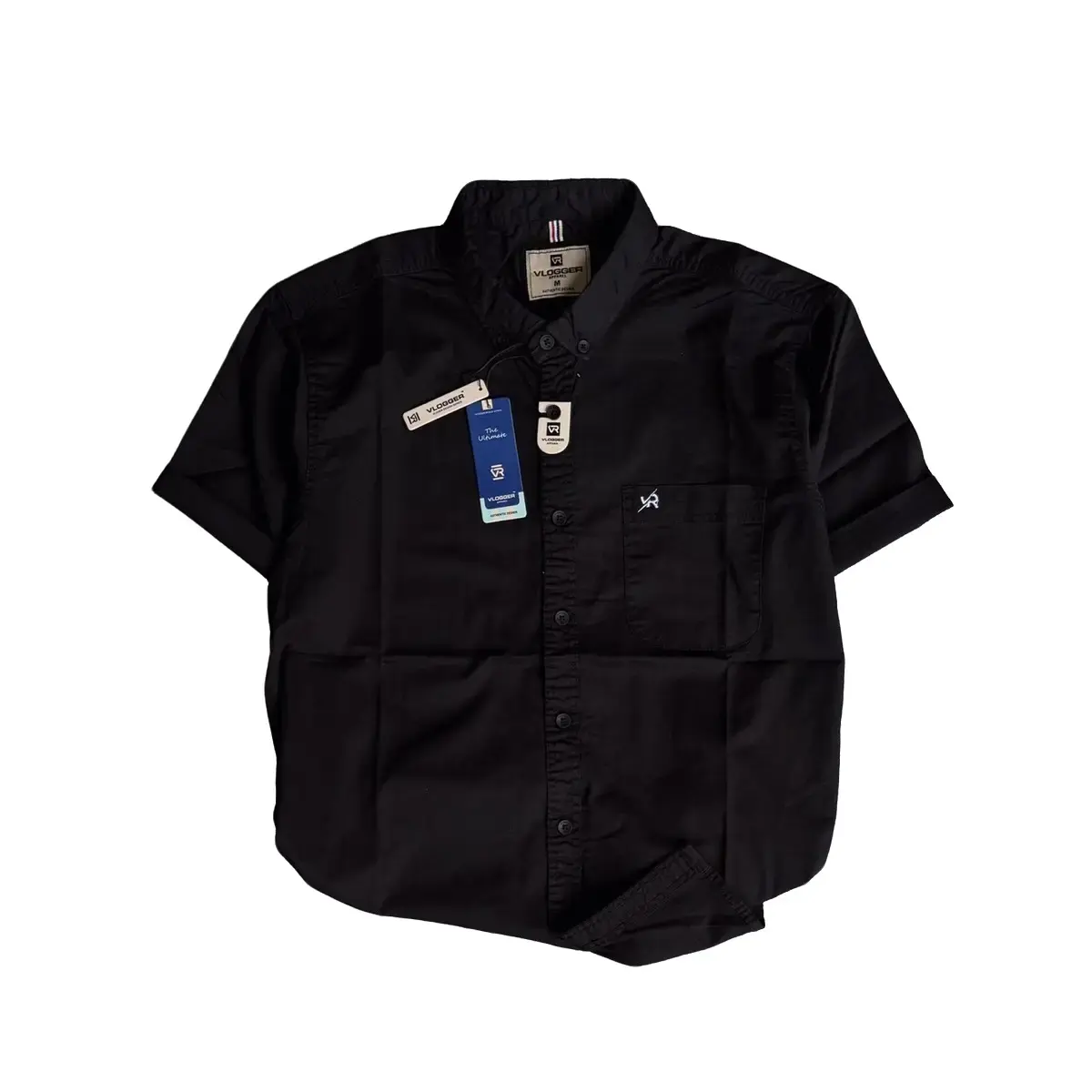 Kemeja Premium Pria Lengan Pendek Pola Slim Fit Bahan Katun Twill Premium Baju Cowok Hitam Distro Casual Panjang Flanel Formal Lembut Nyaman Putih Basic