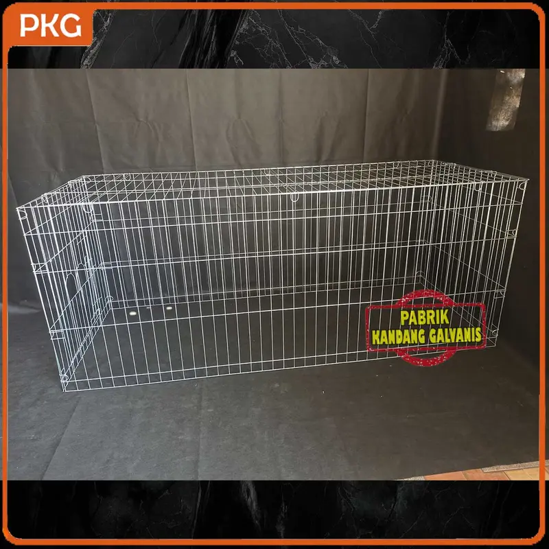 Kandang Umbaran Galvanis Besar 200cm Untuk Ayam Jago Bangkok, Kurungan Umbaran Jumbo 2 Meter Murah 4