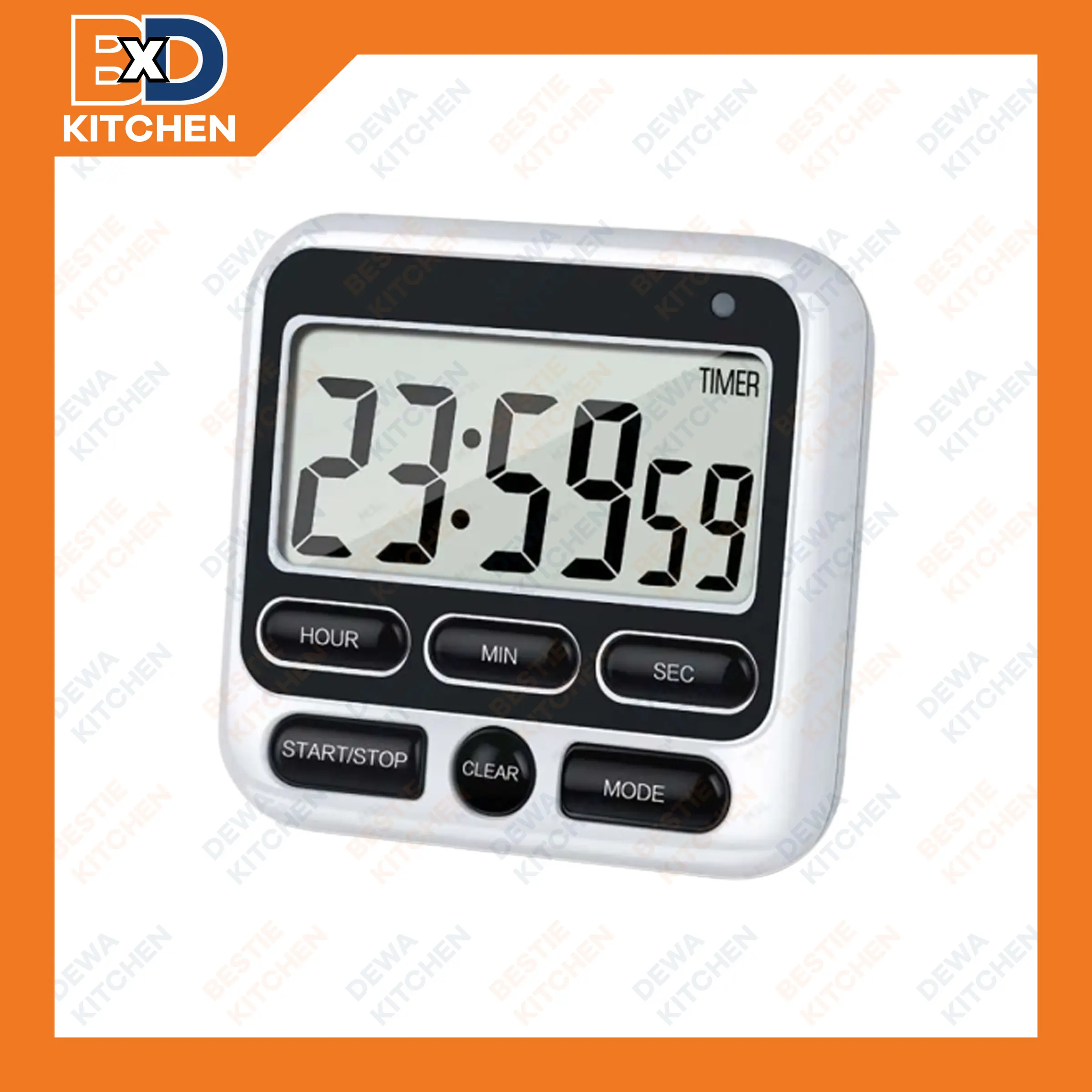 Digital Timer Kitchen Stopwatch Masak Dapur Cooking Alarm Kopi Kue