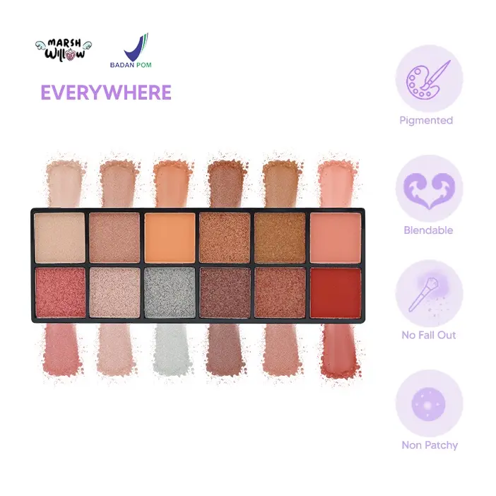Marshwillow Pretty Me Eye Palette by Natasha Willona 2