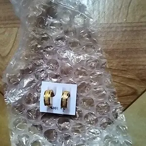 anting model mewah terbaru 24k anti luntur Titanium