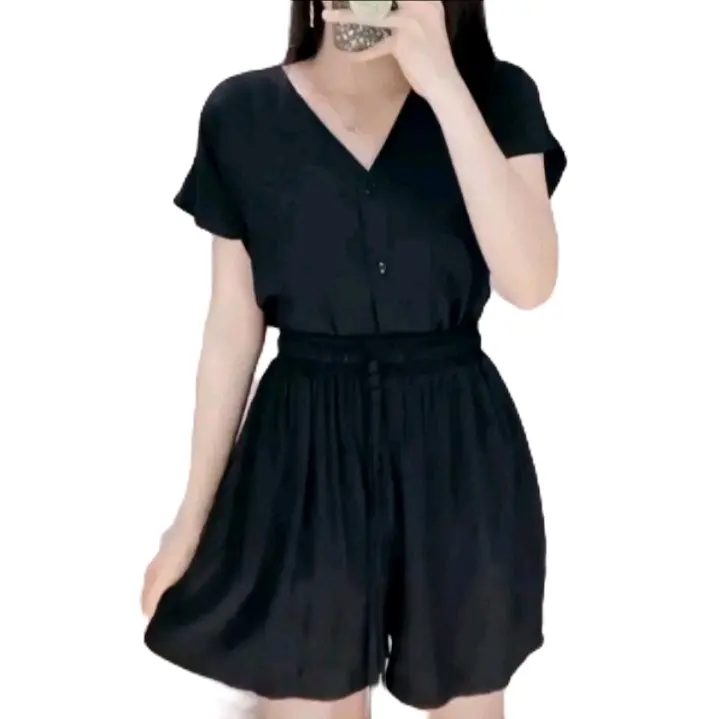 CANTIKA PIYAMA SETELAN RAYON ONE SET Wanita Tidur