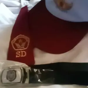Paketan Topi Sekolah Dasar / Topi SD Dasi Karet Sabuk Kecil Bahan Pekat Jahitan Rapi Harga Terjangkau